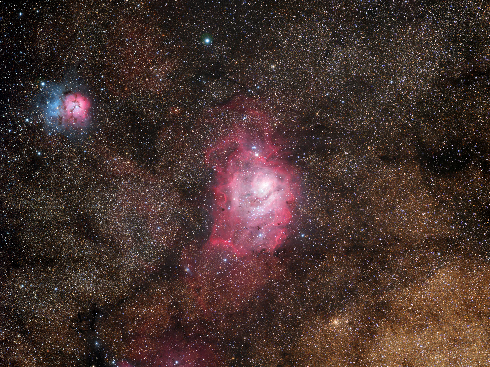 M20, M8 - Wide Field